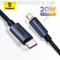 Baseus 20W PD USB C Cable 1m