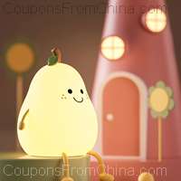 Creative Mini Cute Cartoon Pear Shaped Pat Light