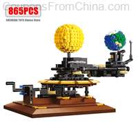 865Pcs Solar System Building Blocks