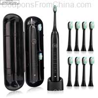 SARMOCARE S100 Electric Toothbrush with 8 Heads