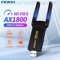 FENVI 1800Mbps WiFi 6 USB Adapter