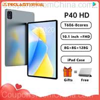Teclast P40HD 2023 10.1inch 8/128GB Android 13 Tablet T606 4G