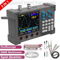 DSO3D12 3in1 Dual Channel Oscillometer Signal Generator 120Mhz 250MSa/s
