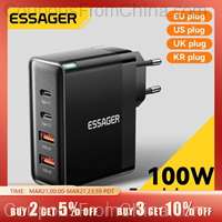 Essager 100W GaN USB Type C Battery Charger