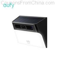 eufy Security Solar Wall Light Cam S120 2K