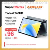 Teclast P40HD 2023 10.1inch 8/128GB Android 13 Tablet T606 4G [EU]