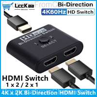 4K HDMI-Compatible Switch Splitter Bi-Direction