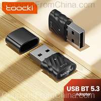 Toocki Bluetooth 5.3 USB Adapter Dongle