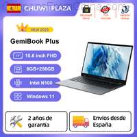 CHUWI GemiBook Plus Laptop N100 15.6 Inch 8/256GB [EU]