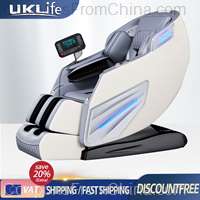 UKLife 4D SL-Track Full Body Air Bag Zero Gravity Luxury Electric Massager Chair [EU]