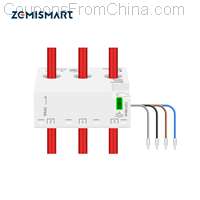 Zemismart Tuya Zigbee WiFi 3 Phase Energy Meter