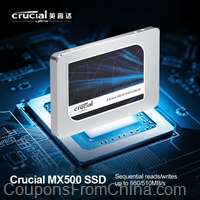 Crucial MX500 1TB 3D NAND SATA 2.5 Inch SSD