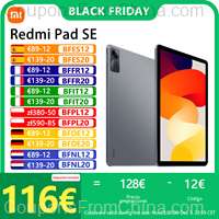 Xiaomi Redmi Pad SE 4/128GB 8.7 Helio G85 6650mAh 18W 90Hz [EU]