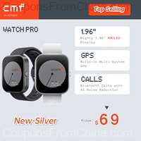 CMF by Nothing Watch Pro AMOLED Bluetooth 5.3 Smart Watch
