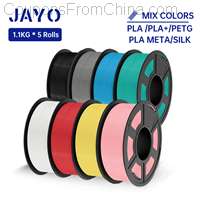 JAYO PLA 3D Printer Filament 1.75mm 5 Rolls [EU]