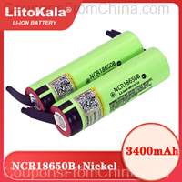 Liitokala 5pcs 18650 NCR18650B Rechargeable Li-ion Battery 3.7V 3400mAh