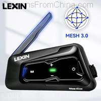 LEXIN-MTX Motorcycle MESH Bluetooth Headset Intercom 2pcs [EU]