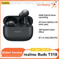 Realme Buds T310 Bluetooth 5.4 Earphones