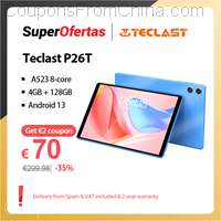 Teclast P26T Android 13 Tablet 10.1 inch 4/128GB A523 [EU]