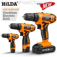 HILDA DZ378 21V Cordless Drill Electric Screwdriver