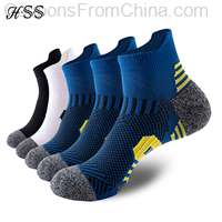 HSS 5Pairs/Lot Men Sport Socks