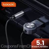 Toocki Bluetooth Aux Adapter USB To 3.5mm