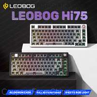 LEOBOG Hi75 Wired Aluminum DIY Kit Mechanical Keyboard