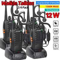 2x BAOFENG BF-888S Walkie Talkie