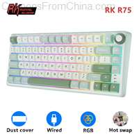 RK Royal Kludge R75 Gasket Wired Mechanical Keyboard 80 Keys