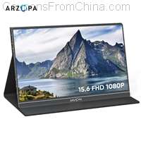 ARZOPA 1080P Portable Monitor 15.6 Inch