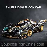 ToylinX Store 1:14 Building Blocks Car