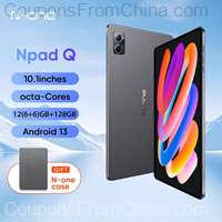 N-ONE Npad Q Android 13 6/128GB 10.1inch MTK8183 Tablet