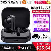 Xiaomi Redmi Buds 5 Noise Cancelling Bluetooth 5.3 Earphones