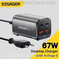 Essager 67W GaN Desktop Fast Charger