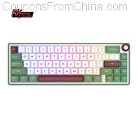 RK Royal Kludge R65 Gasket Wired Mechanical Keyboard 66 Keys