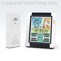 Indoor Outdoor Wireless Temperature Humidity Meter