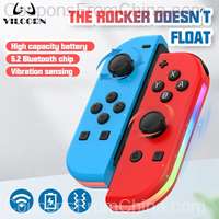 VILCORN Joy RGB LED 5.2 BT Switch L/R Joypad for Nintendo Switch/Lite/Oled