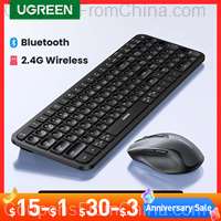 UGREEN Keyboard Wireless Bluetooth 2.4GHz