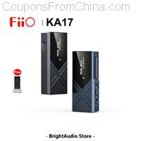 FiiO KA17 Hi-Res Audio HIFI Decoder USB DAC AMP