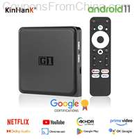 Kinhank G1 Android 11.0 TV Box S905X4 4/32GB WiFi6 BT5.0