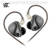 KZ Castor Wired Earphones with Bass Enhancement