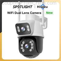 Hiseeu 8MP 4K PTZ Wifi IP Camera