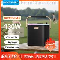 MoveSpeed S80 130W 296Wh 80000mAh Power Bank