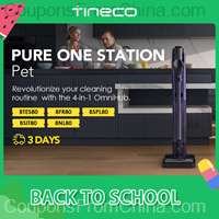 Tineco Pure ONE Station Cordless Vacuum Cleaner 3L [EU]