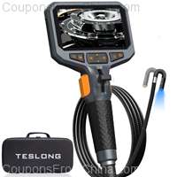 TESLONG TD450S 8.5mm Dual Lens Articulating Borescope 1080p