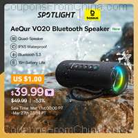Baseus AeQur VO20 Wireless Speaker Bluetooth 5.3