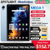 Blackview MEGA 1 Helio G99 8/256GB 4G LTE 11.5 Inch Android 13 Tablet