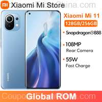 Xiaomi Mi 11 8/256GB Snap888 55W 120Hz 5G