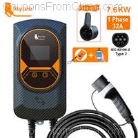 Feyree EV Charging Station 22KW 32A 3 Phase Electric Vehicle Car Charger [EU]