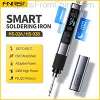 FNIRSI HS-02 Smart Soldering Iron 100W with Tips